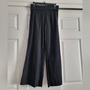 Old Navy Black Linen Blend Pants